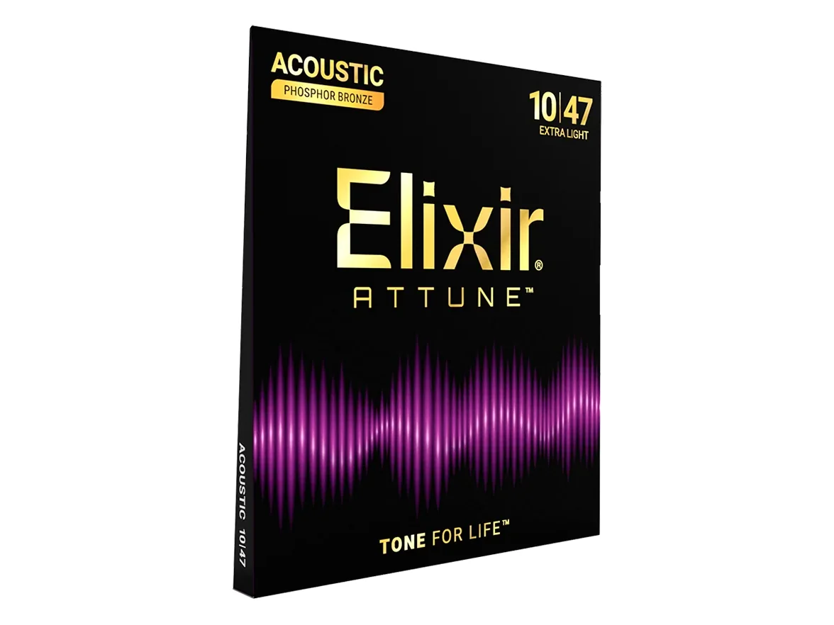 Elixir Attune Phosphor Bronze Custom Light