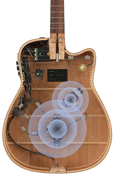 YAMAHAトランスアコースティック：生音にエフェクトがかかるアコギ